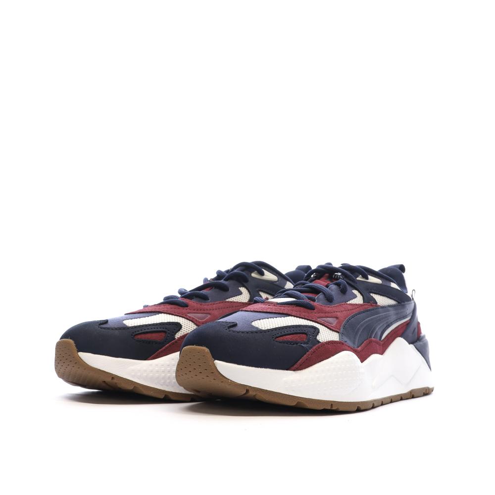 Puma Baskets Marine/Bordeaux Mixte Puma Efekt
