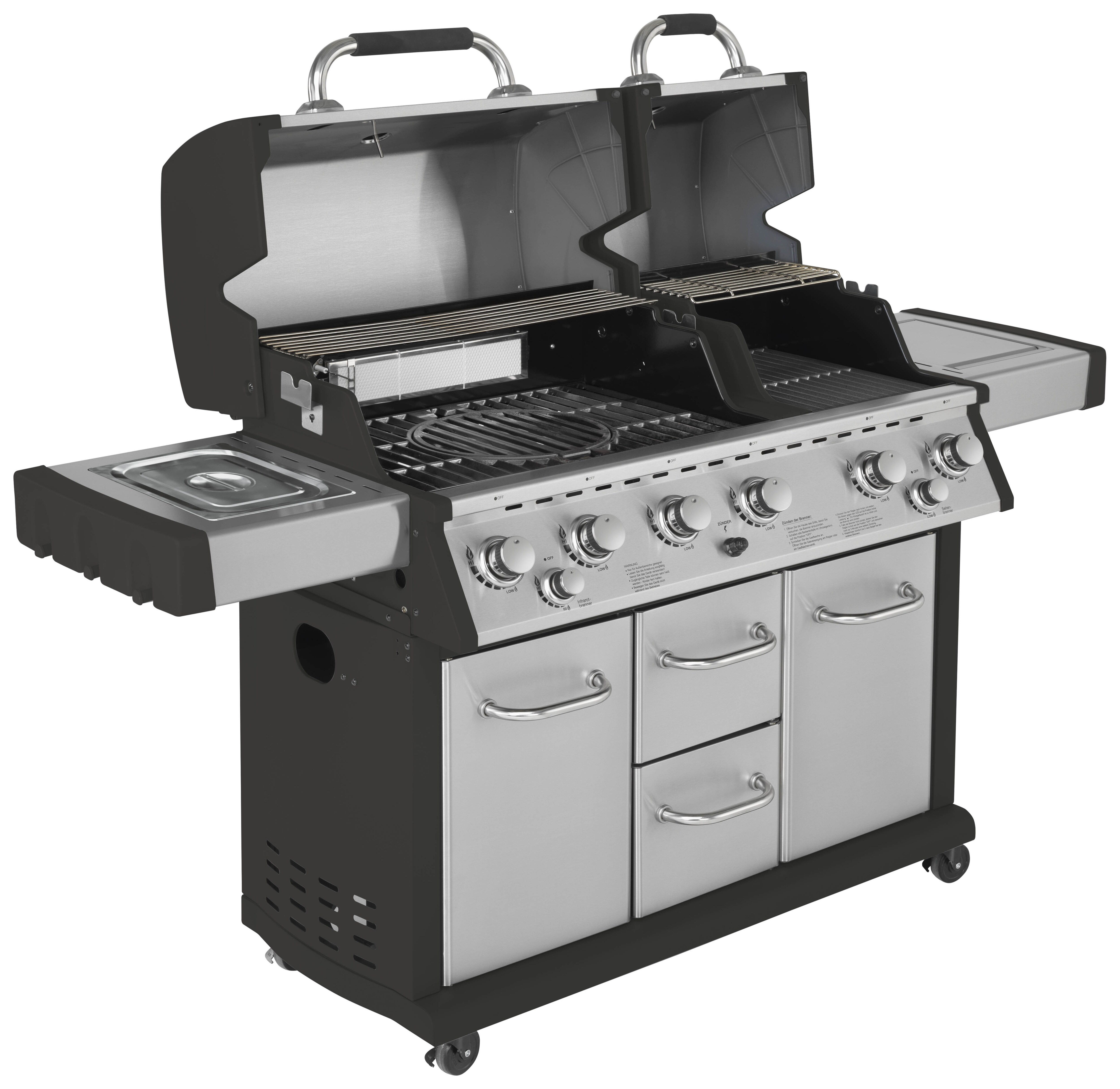 Justus Mars Pro Gasgrill(6+1)