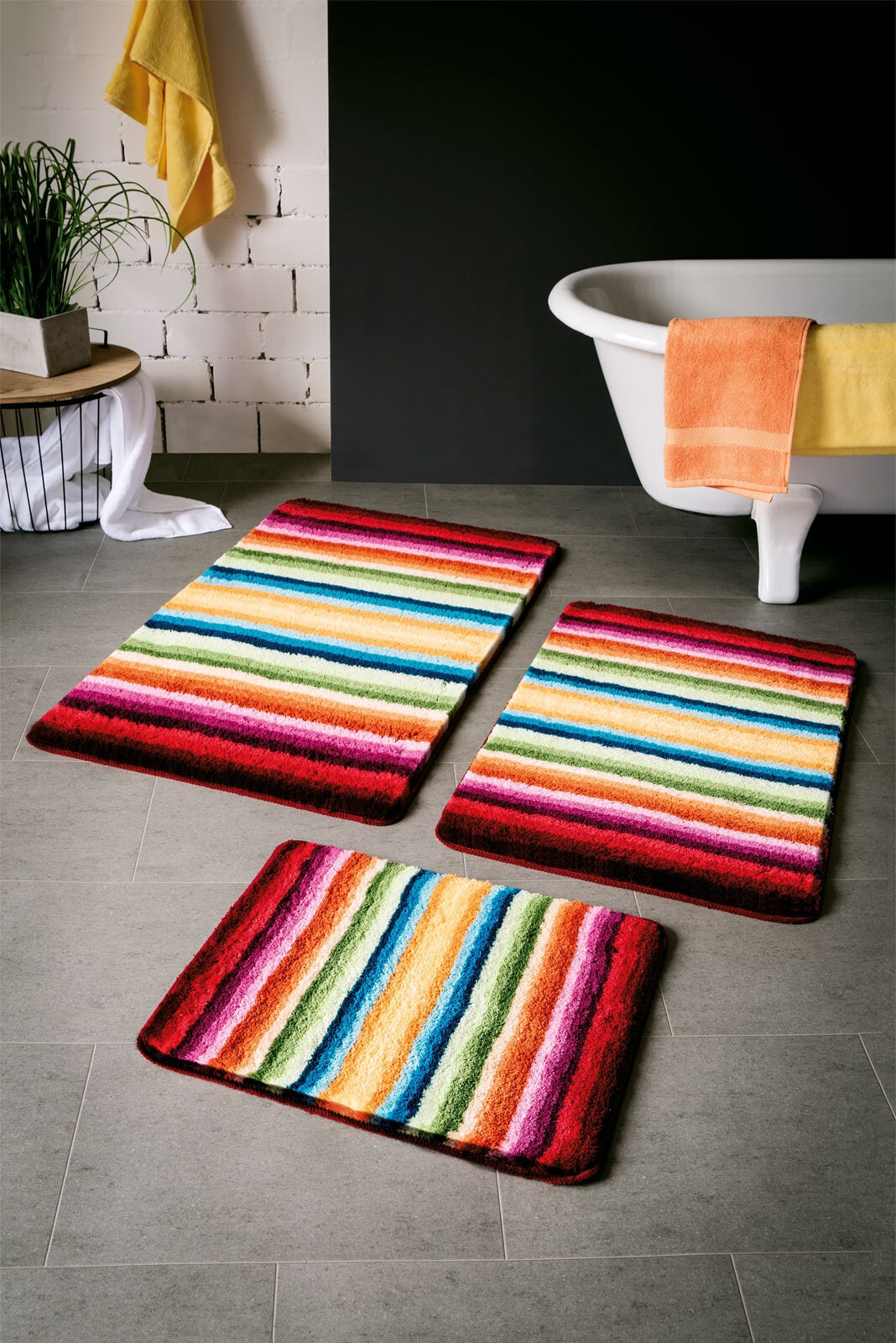MEUSCH Badteppich FUNKY 50 x 60 cm in Multicolor