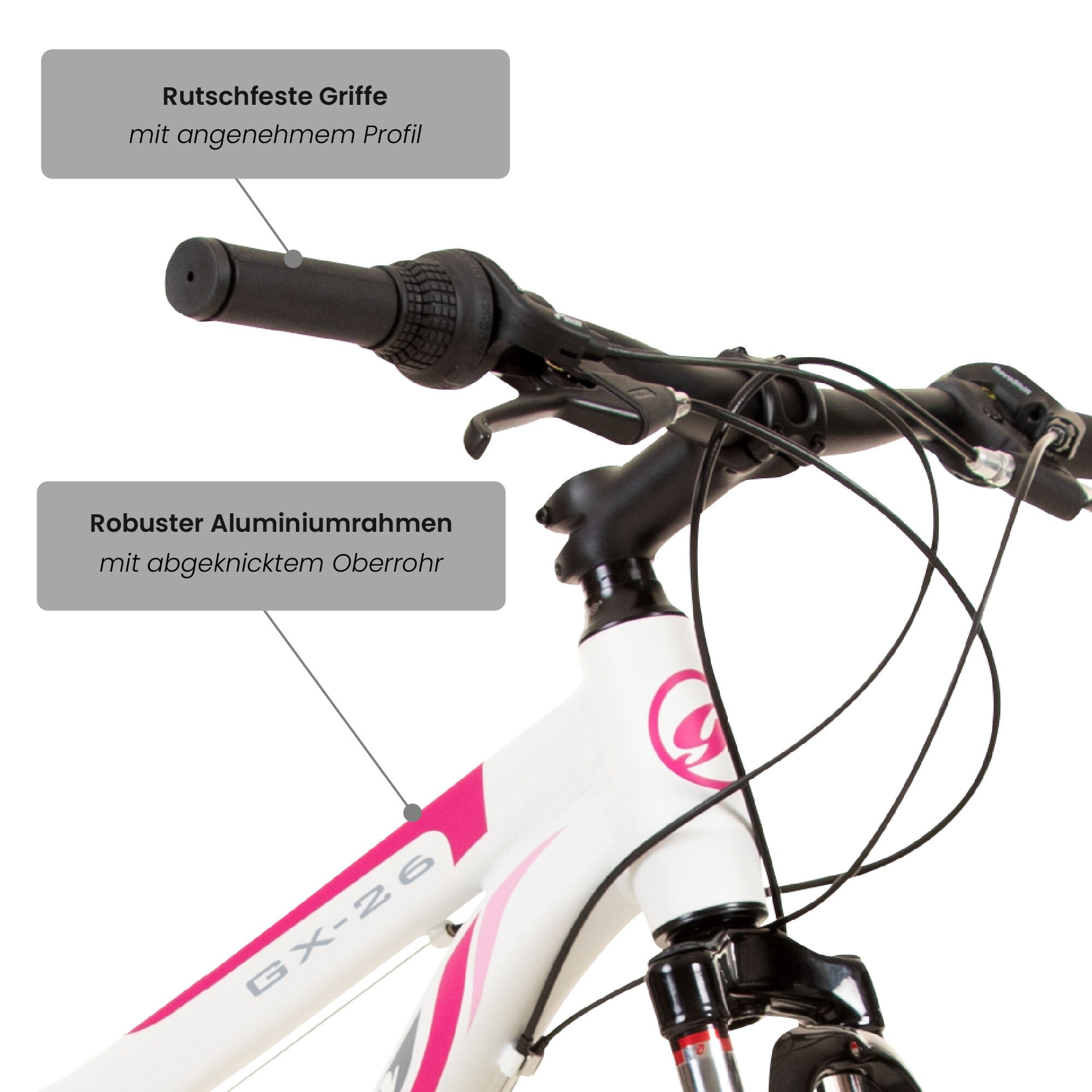 Galano GX-26 Mountainbike 26 Zoll Jugendliche Erwachsene 145 - 175 cm MTB Hardtail Fahrrad