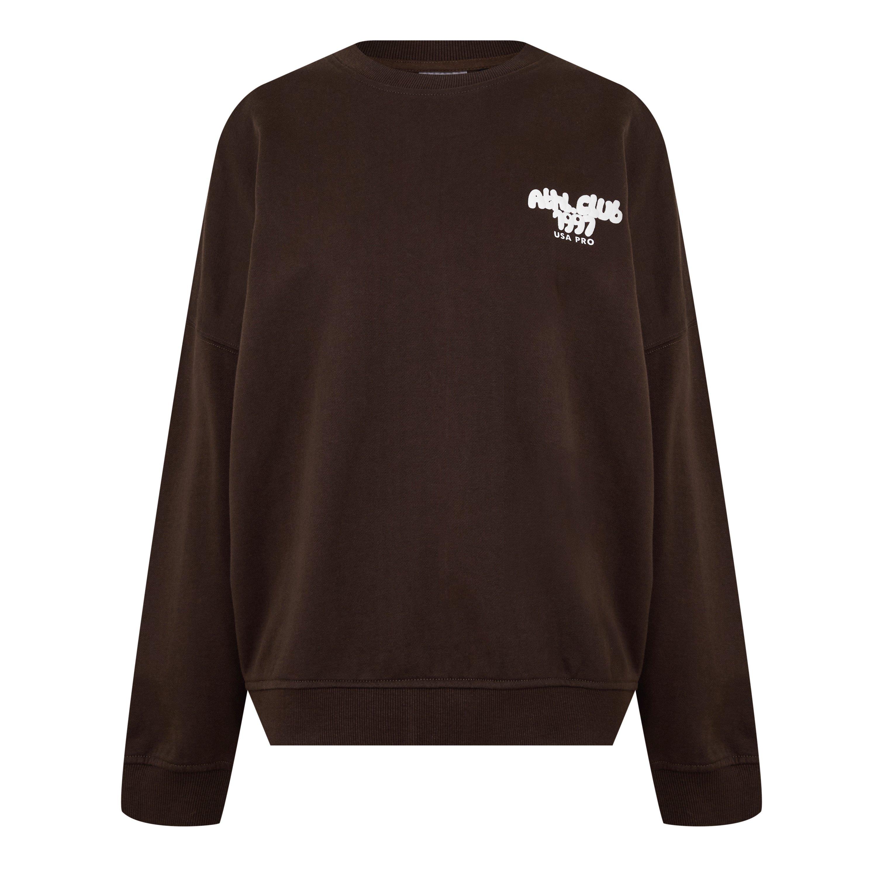 USA Pro USAP Oversized Crew Sweater Womens