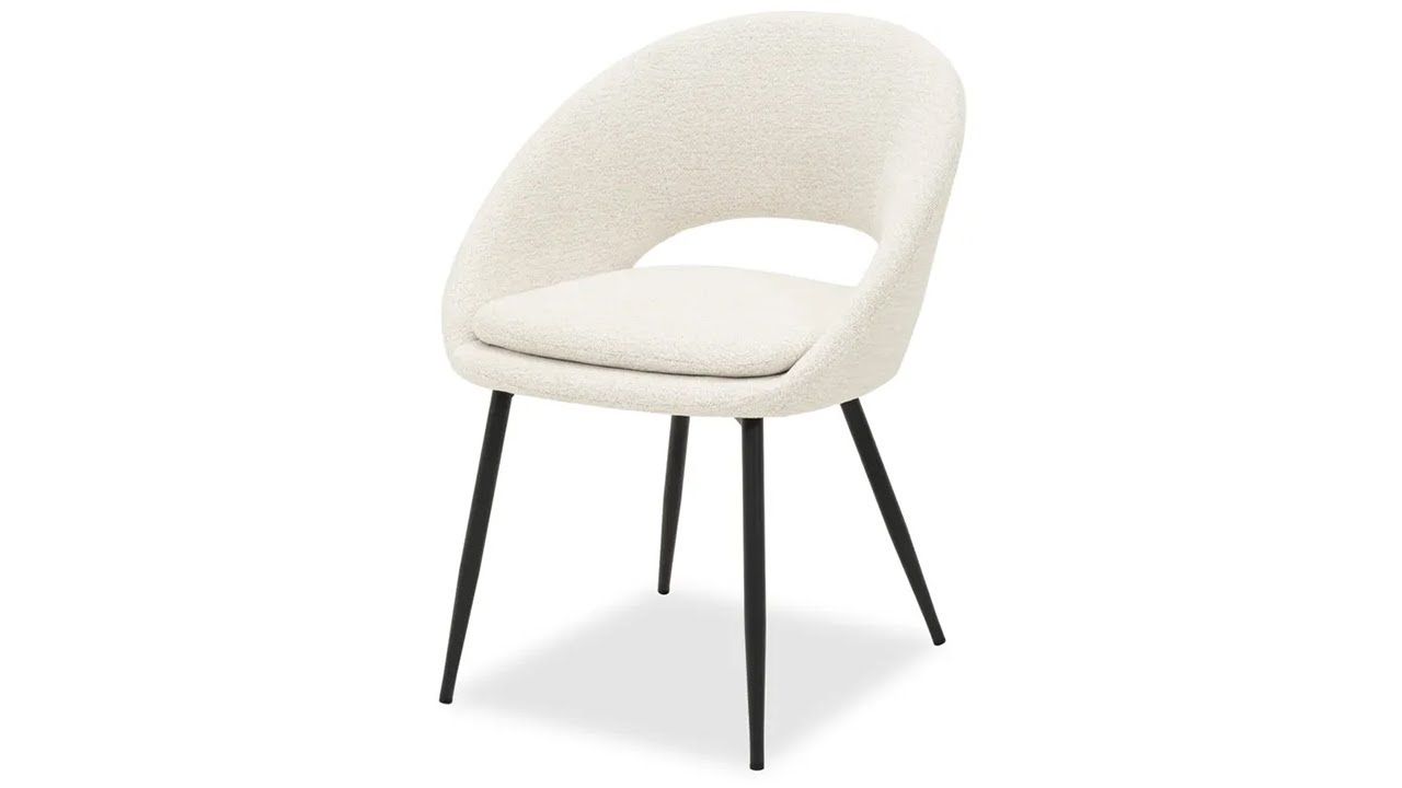 Eetkamerstoel Raven 22 Natural Saga B62 x D55 x H80 cm