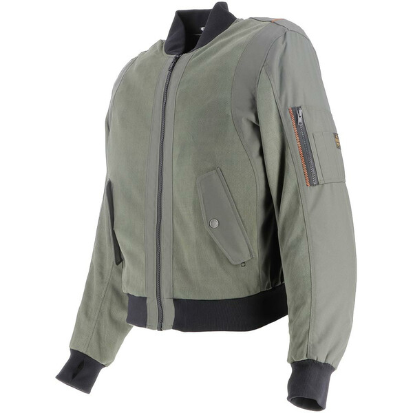 Helstons - Blouson Elis Air Tissu Mesh Kaki