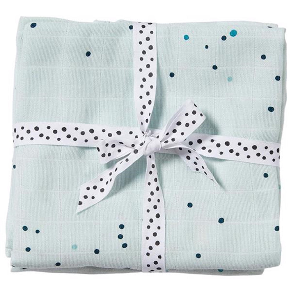 Done by Deer Stofbleer 2-Pak Dreamy Dots Blå - DonebyDeer
