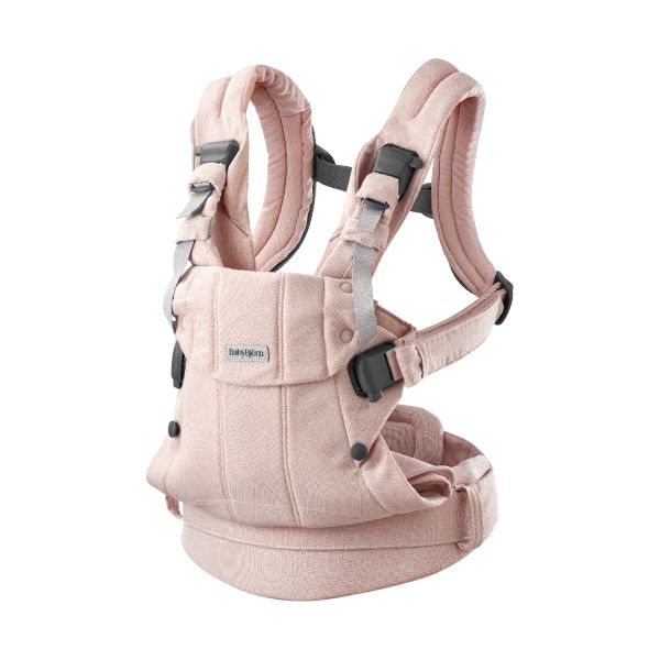 BabyBjörn Harmony Draagzak – Geweven – Mélange Lichtgrijs
