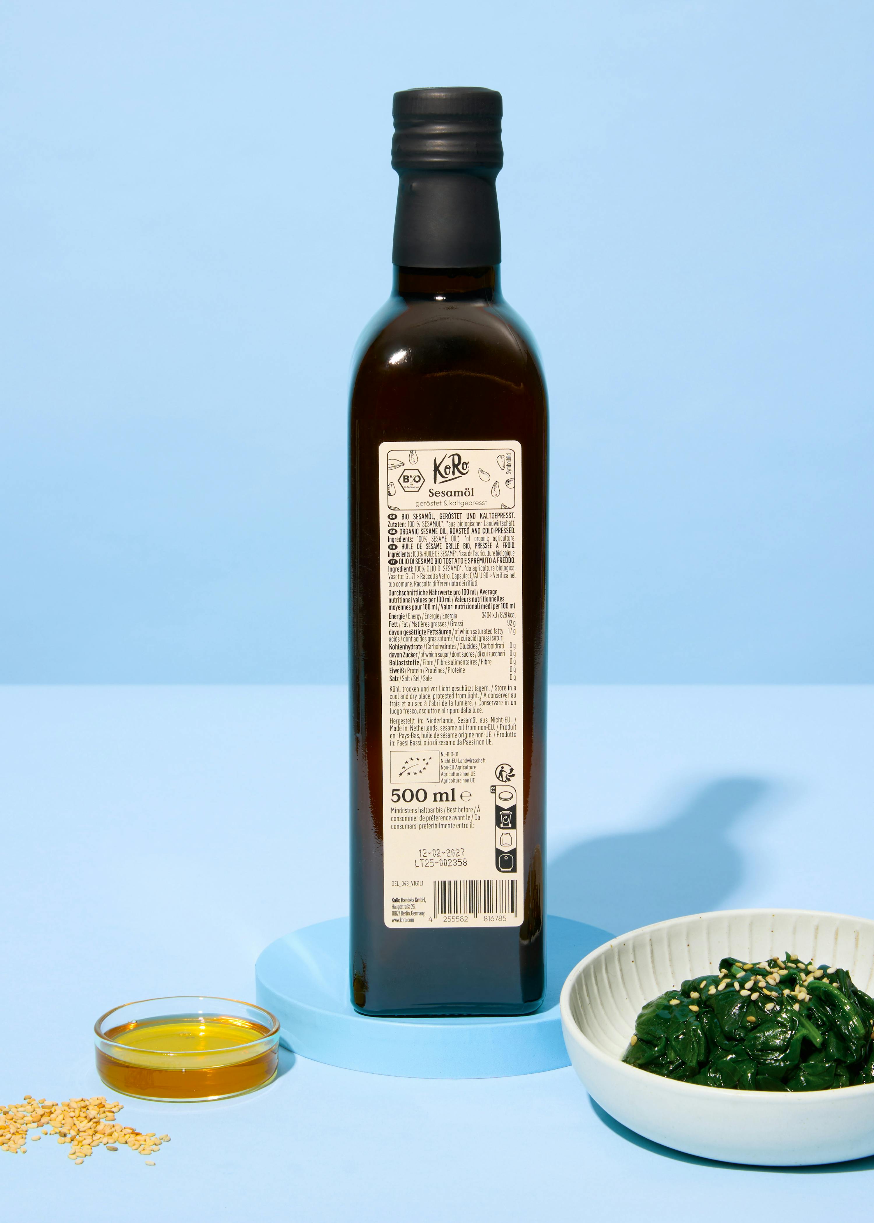 Bio Sesamöl 500 ml