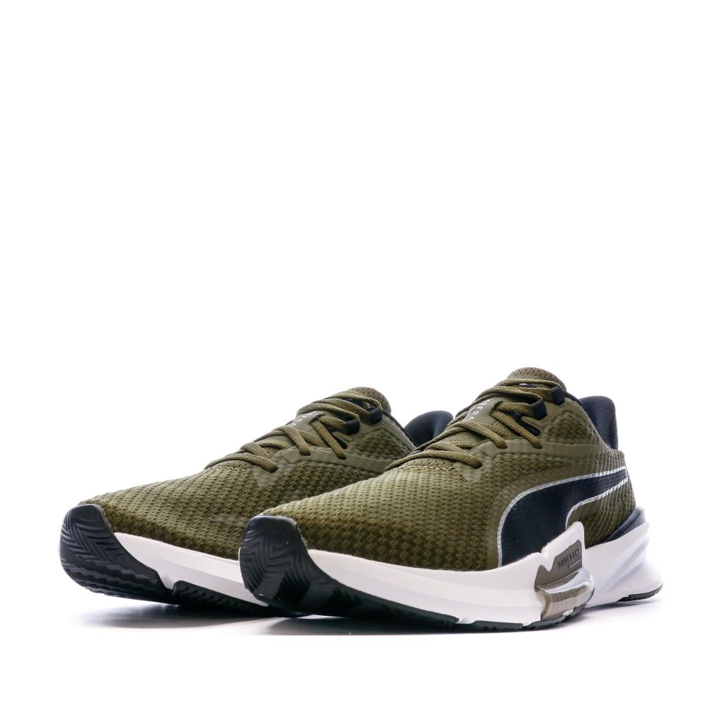 Puma Chaussures de Running Kaki Homme Puma Frame