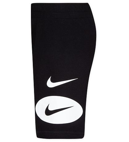 Nike Shortss?t - T-shirt/Shorts - Swoosh - Sort/Gr?
