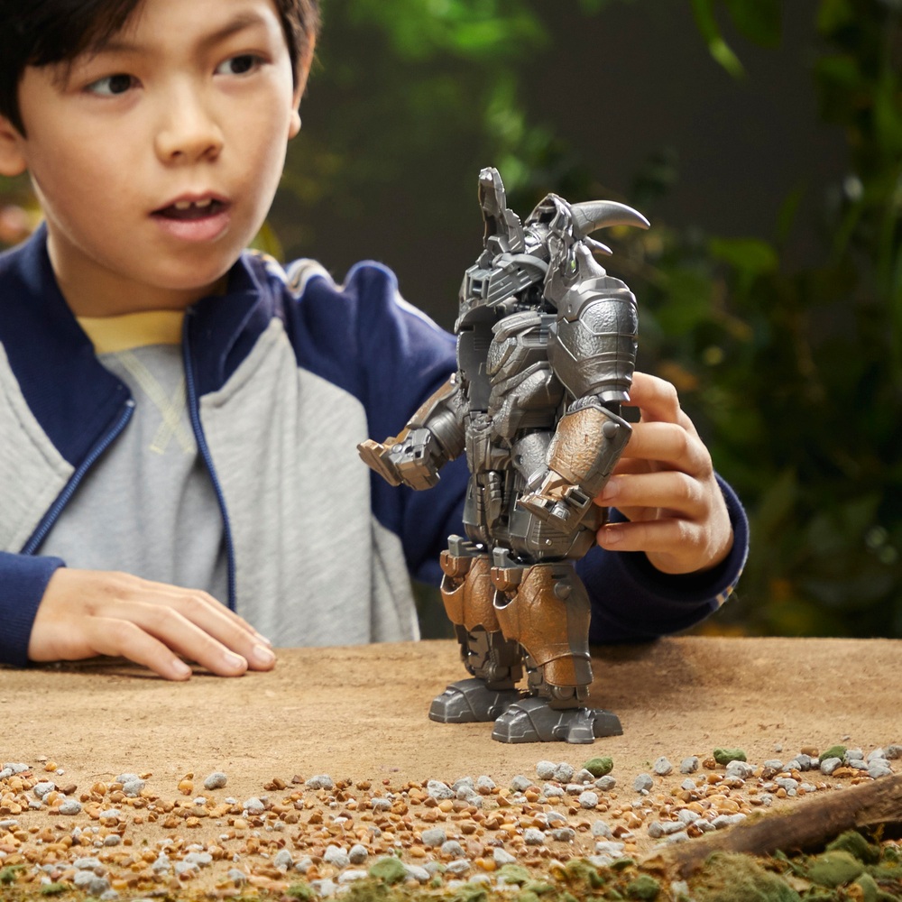 Transformers: Aufstieg der Bestien Smash Changer 23cm Rhinox Actionfigur