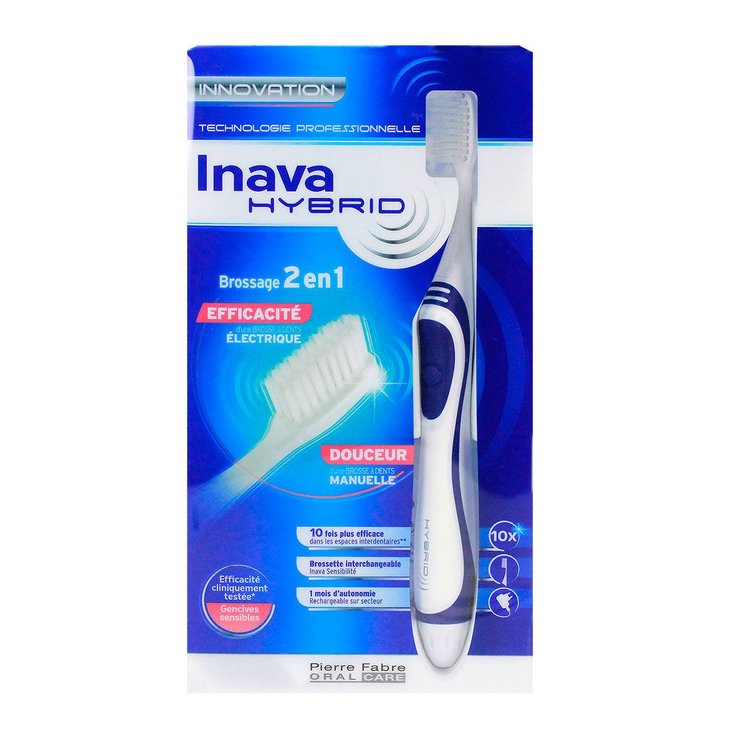 Hybrid brosse à dents sensibilité 2en1
