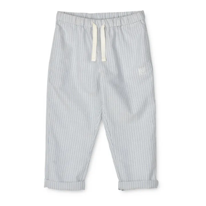Liewood Pantalon Orlando Rayé | Bleu ciel