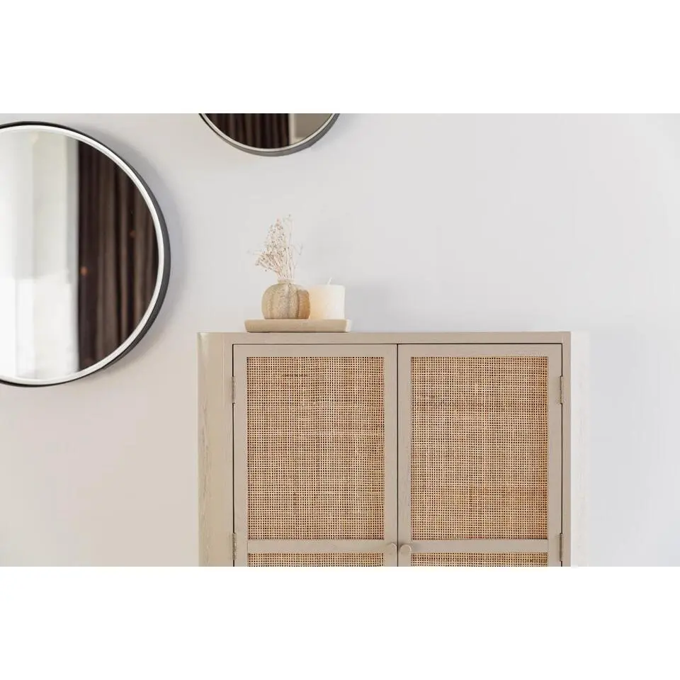 Puur - Michelle wandkast laag - beige
