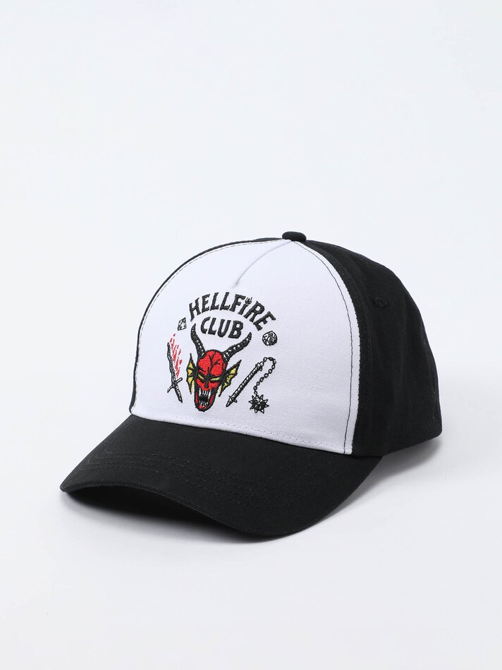 Boné do Clube do Inferno - Stranger Things Netflix - Branco