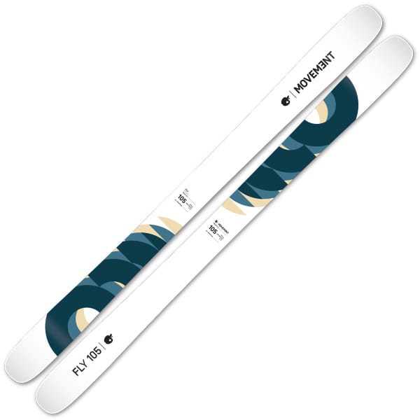 Ski MOVEMENT FLY 105 W WHITE/BLUE