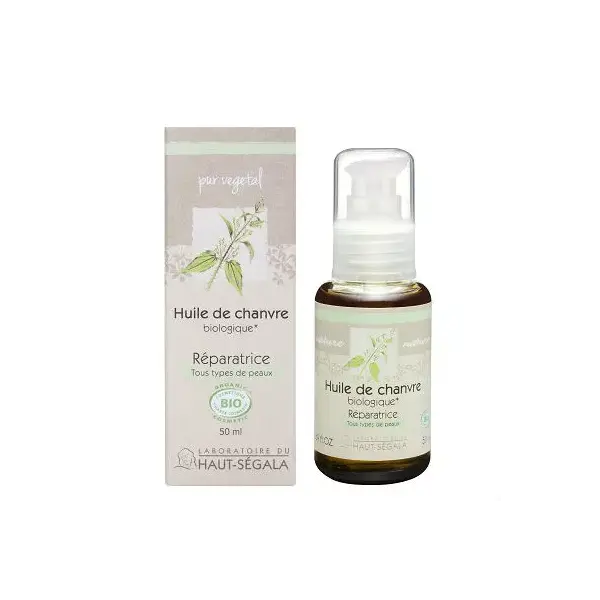 Haut-Ségala Les Huiles Végétales de Chanvre Vierge Biologique 50ml