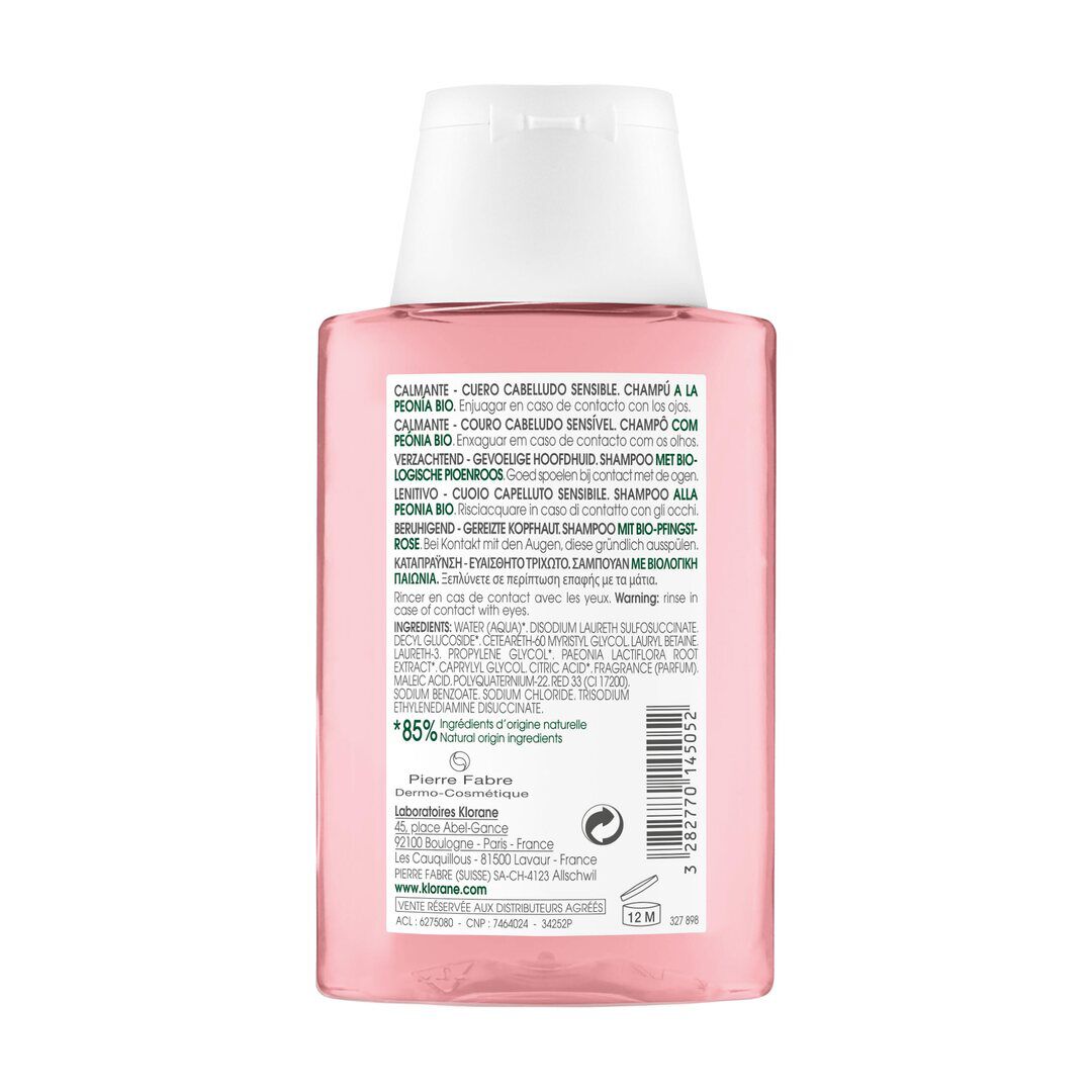 KLORANE  Champô Peonia - 100ml