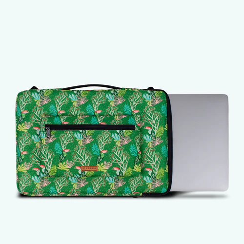 Housse ordinateur Sanhattan 13\/14 pouces vert