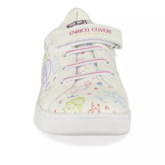 Baskets BLANC ENRICO COVERI