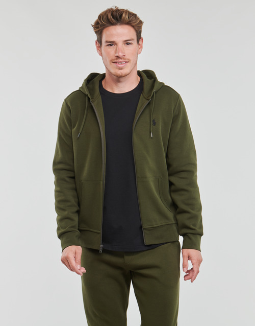 Polo Ralph Lauren - SWEATSHIRT ZIPPE EN DOUBLE KNIT TECH Kaki