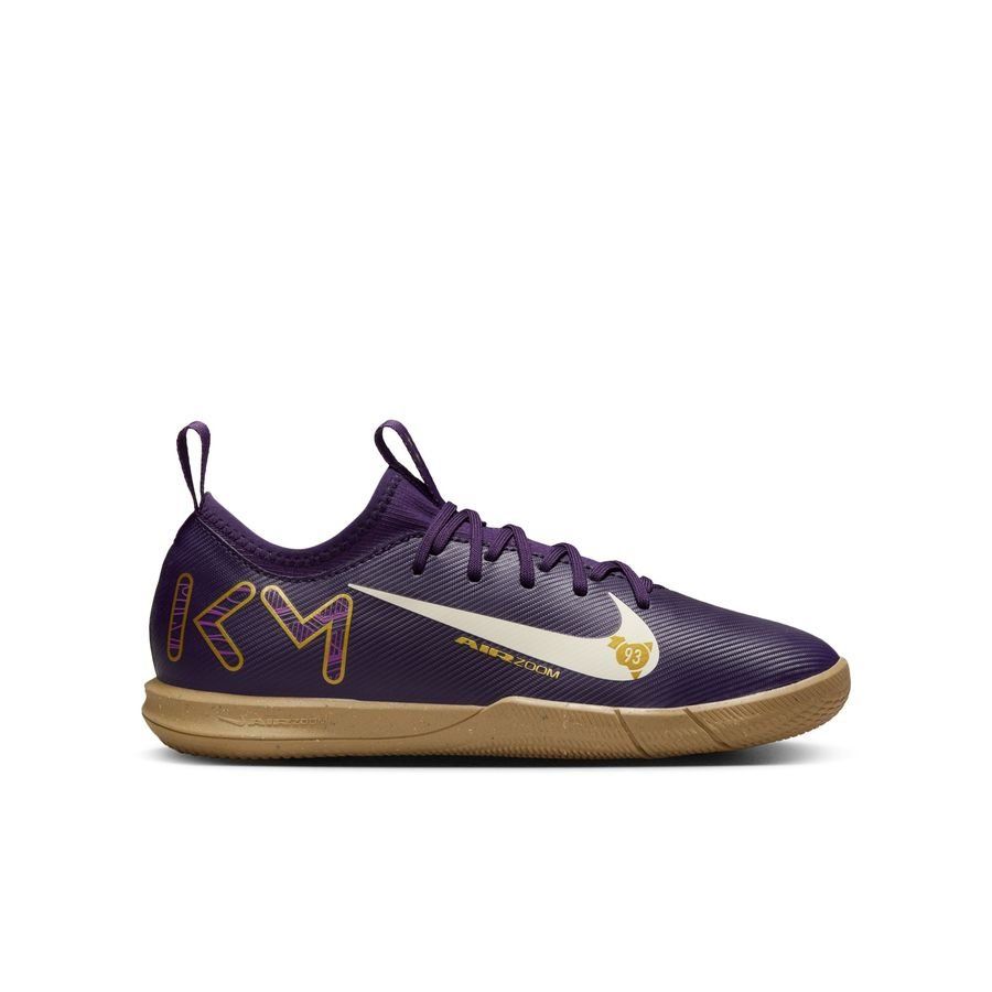 Nike Air Zoom Mercurial Vapor 16 Academy IC Mbappé Personal Edition - Violet/Blanc Enfant