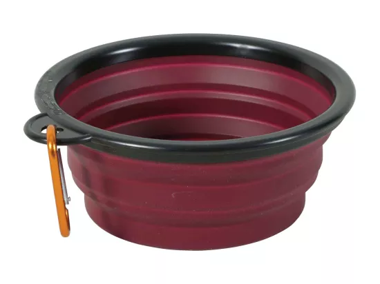 Gamelle souple en silicone rouge Bivouak 450 ml