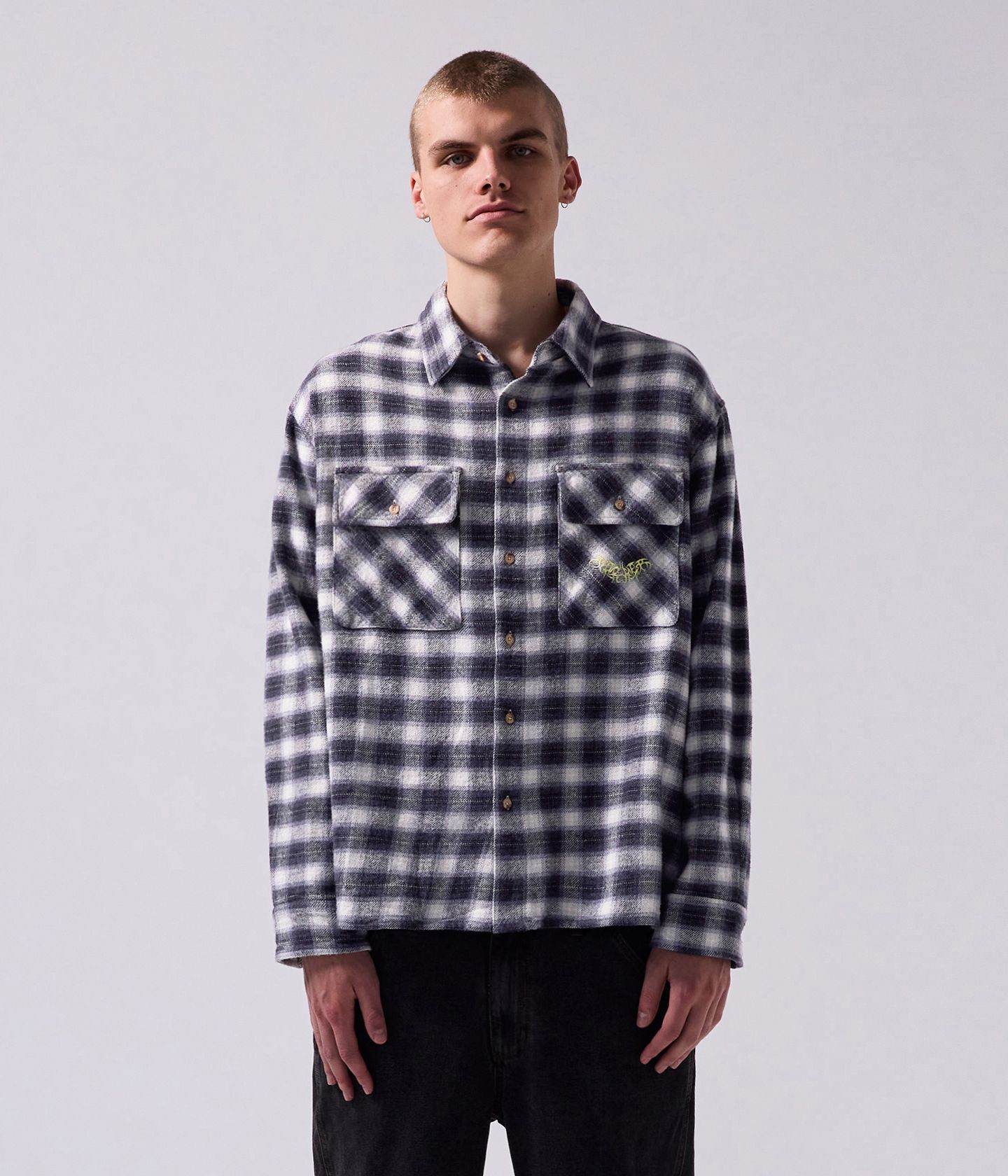 Former Manners Plaid LS Shirt M
