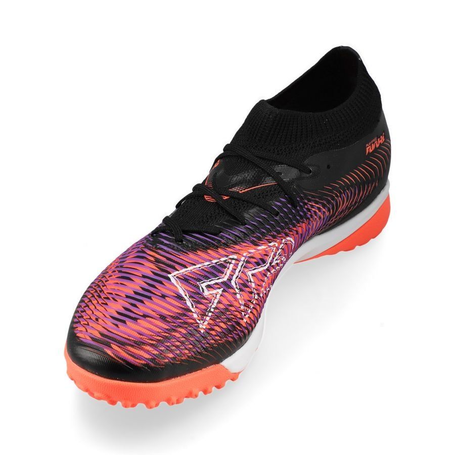PUMA Future 8 Match TT Unlimited - Noir/Blanc/Glowing Red