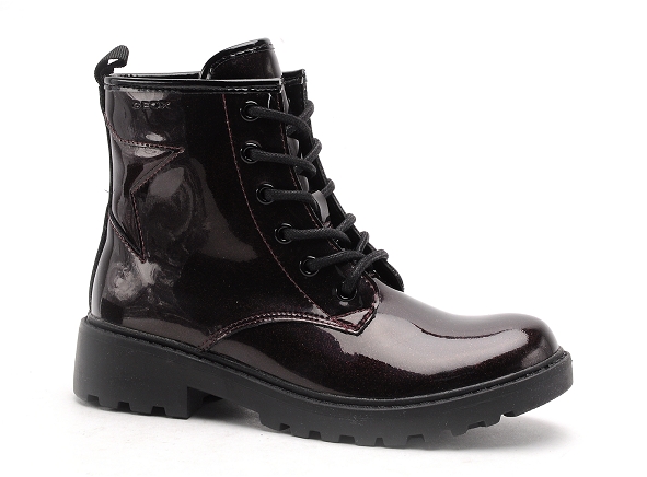 Geox boots bottine enfant 9420g  j casey fille bordeaux