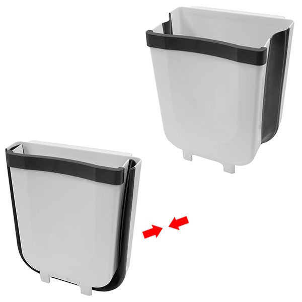 Poubelle pliable 9L Zerbino