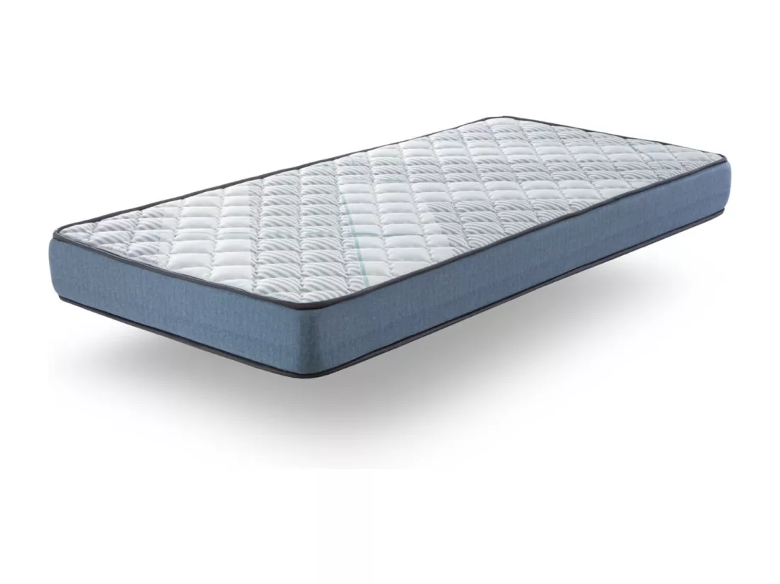 Matelas 90X190 NAOS Épaisseur 16 CM Mousse SuperSoft HR Fermeté moyenne