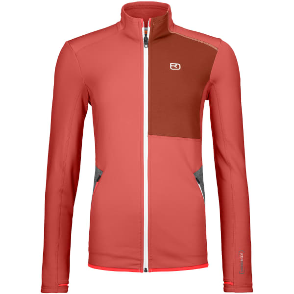 Veste polaire randonnée ORTOVOX FLEECE JACKET W BLUSH