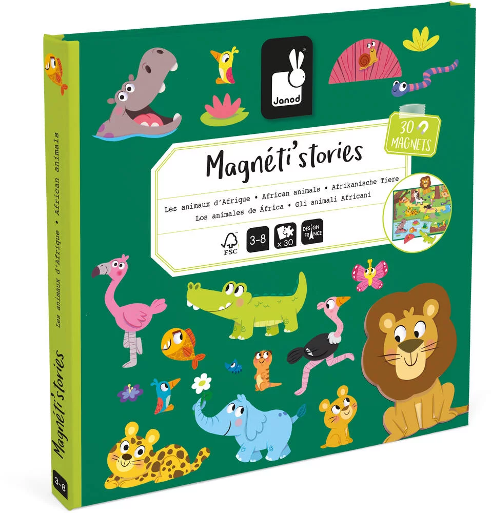 MAGNETI'STORIES ANIMAUX D'AFRIQUE