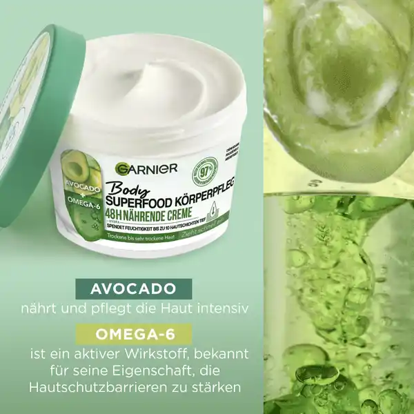 BODY SUPERFOOD Körperpflege 48h nährende Creme