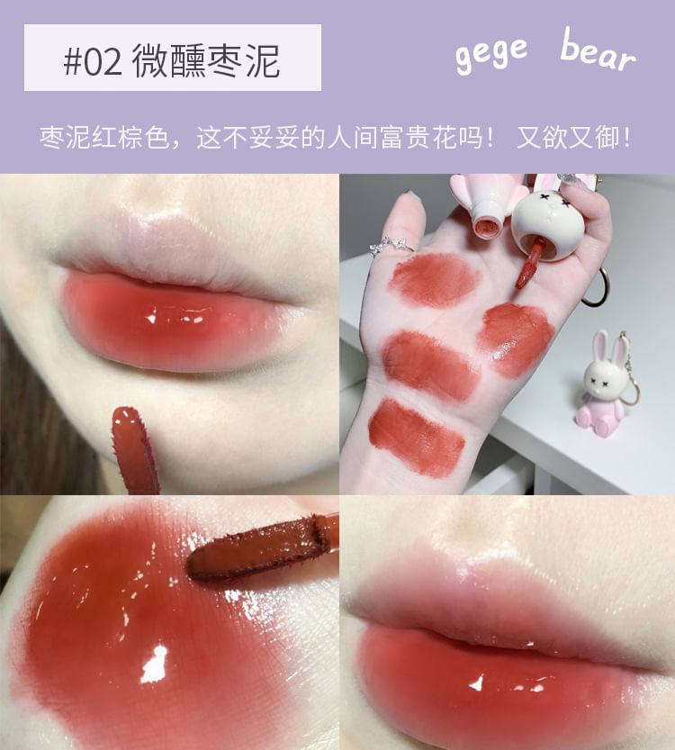 Gege Bear - Hydraterende lipgloss - #01-#03