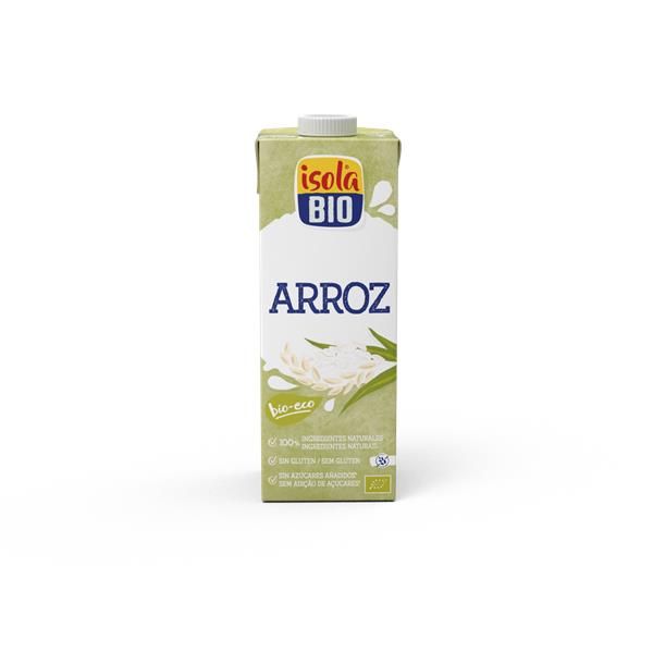Bebida De Arroz Original Isola Bio 1L