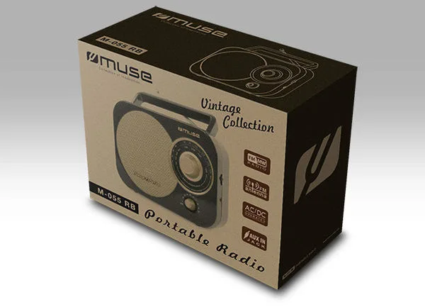 Muse M-055 Noir Radios portables