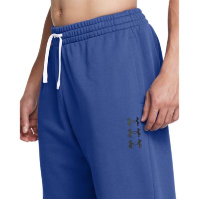 Under ArmourRival Fleece Textured Sliced 'N Diced Pants - blau