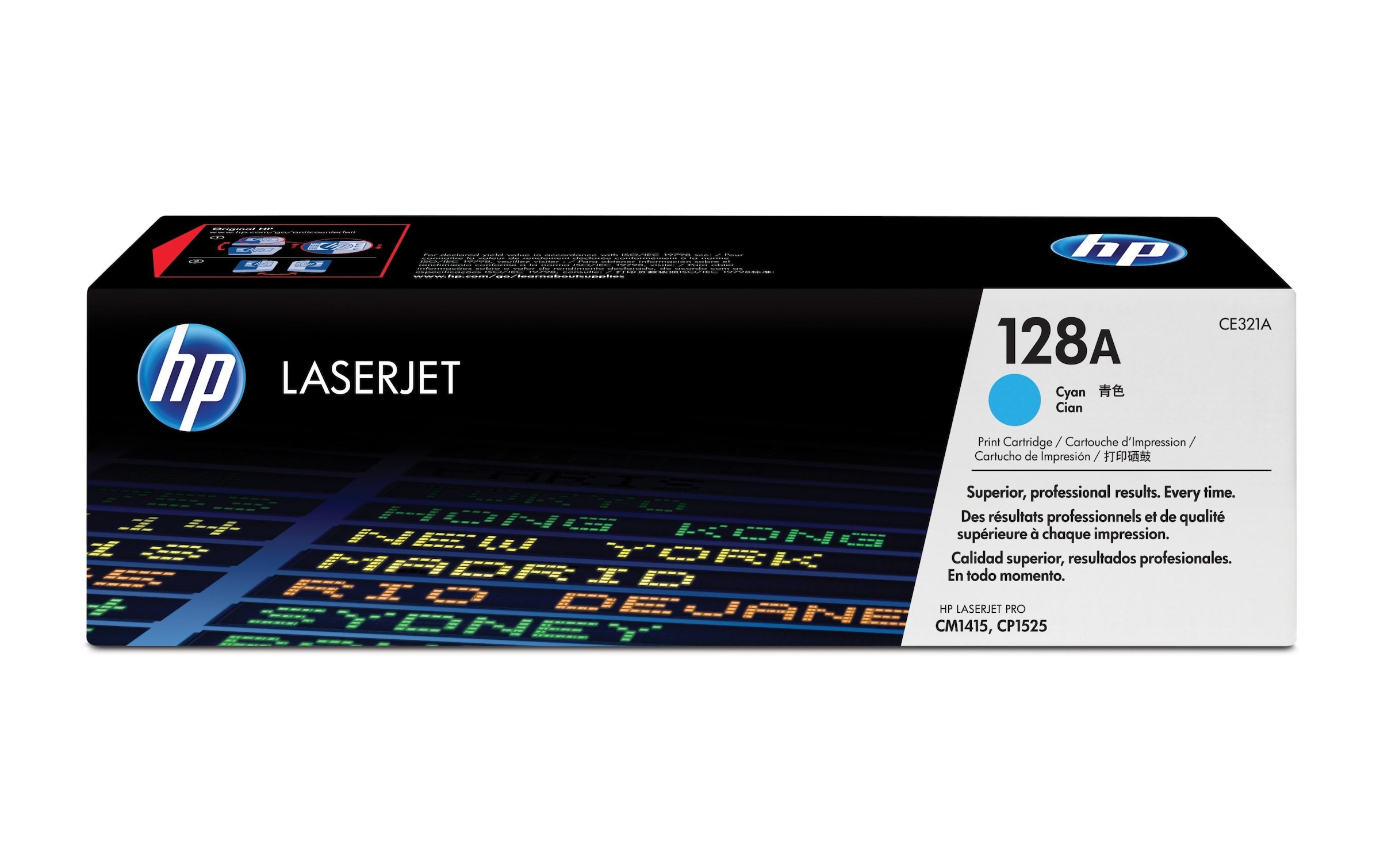 HP Tonerpatrone »Nr. 128A (CE321A) Cyan«