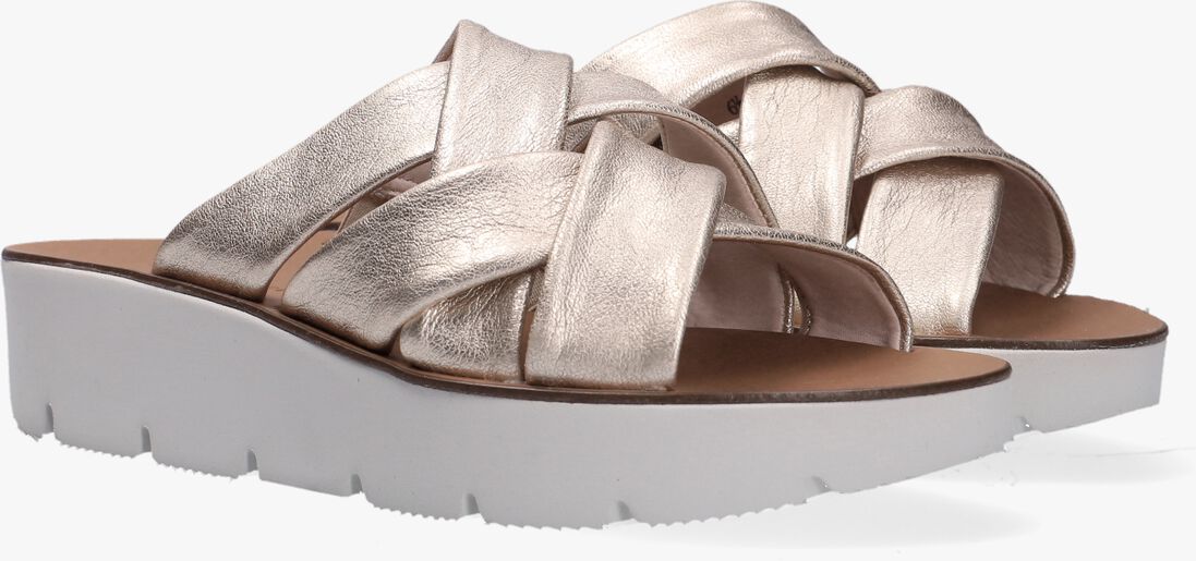 PAUL GREEN gouden paul green slippers 7641