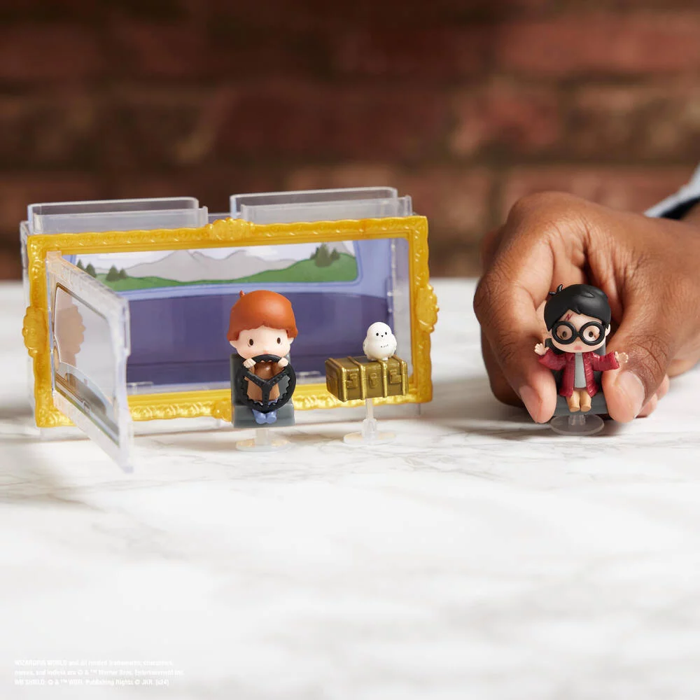 HARRY POTTER - MULTIPACK 3 FIGURINES VOITURE VOLANGE MOMENTS MAGIQUES WIZARDING