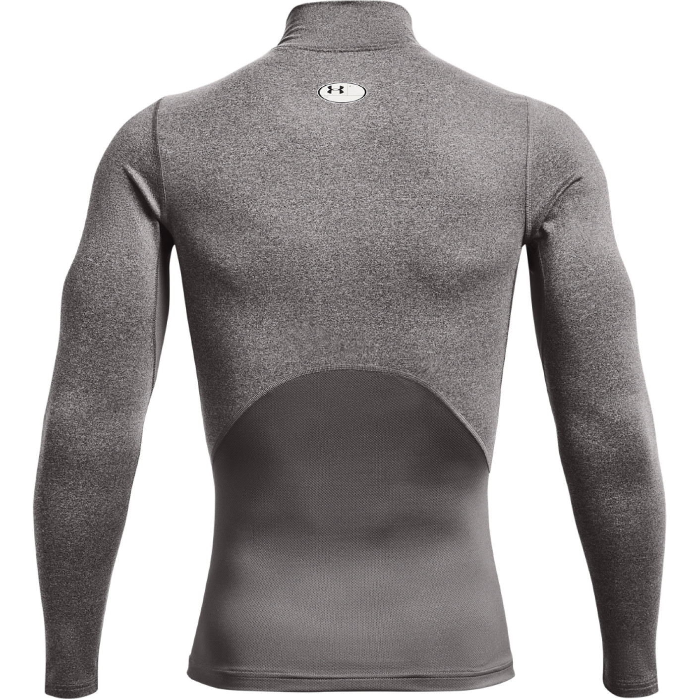 Under Armour Cold Gear Ondershirt Grijs Zwart