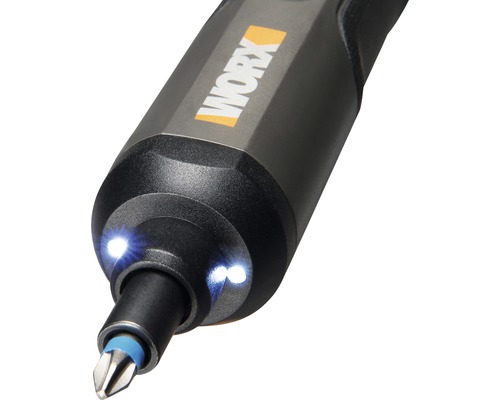 WORX 4V 3-speed WX240 accuschroevendraaierset, met USB-C-oplaadkabel