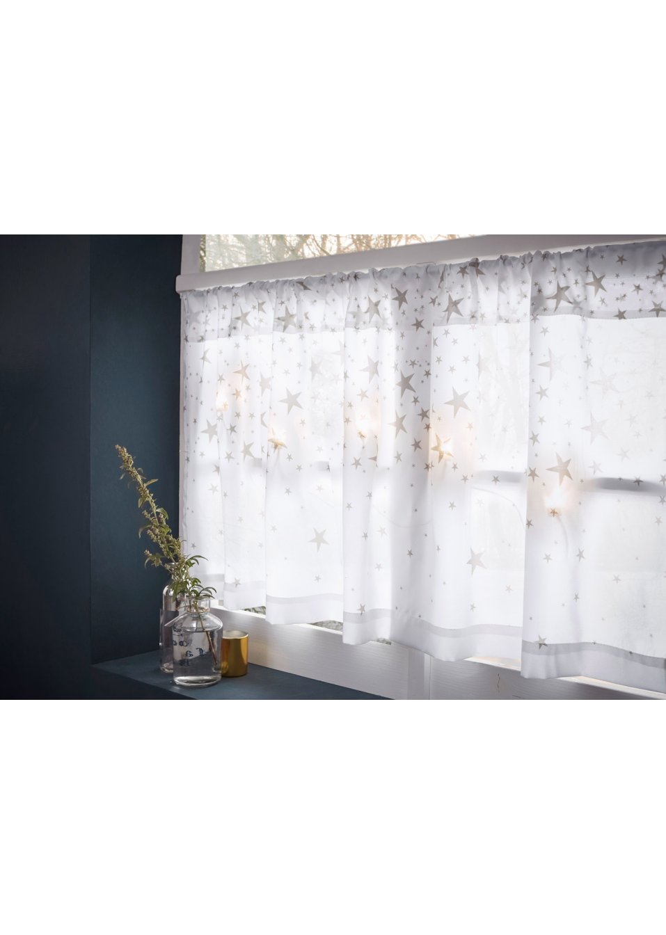 Brise-bise à LED imprimé étoiles