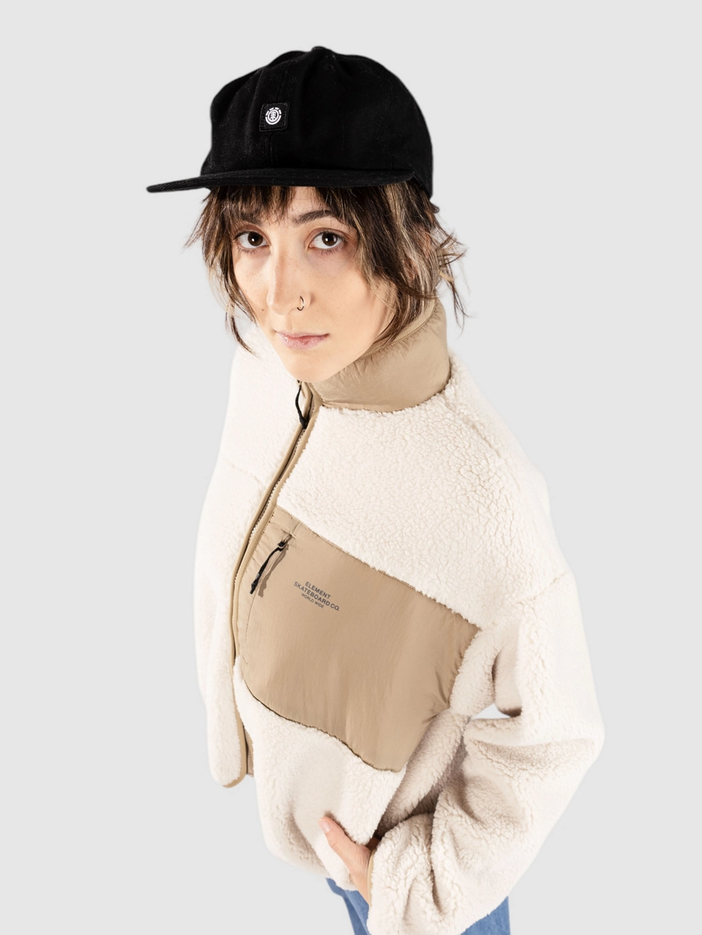 Element Oak Sherpa Jacket natural