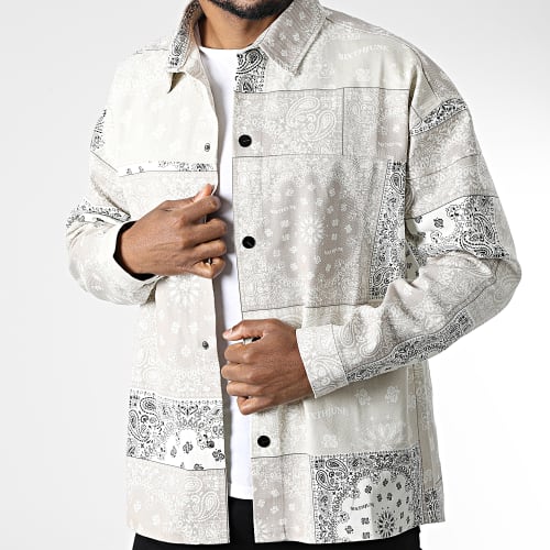 Surchemise M23322CJA Beige Bandana