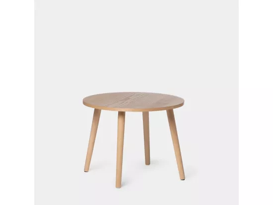 Table d'appoint en bois naturel 39x50 cm-Hous