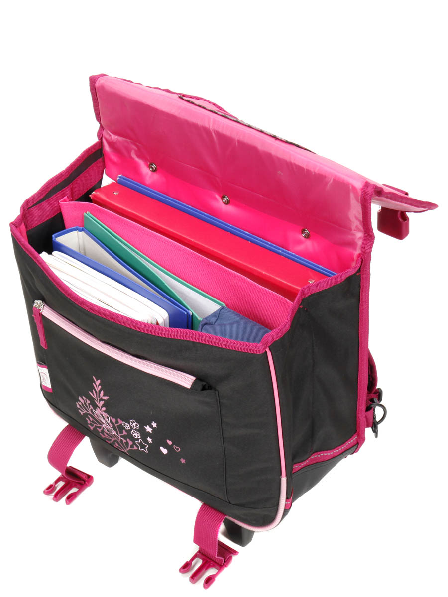 Cartable À roulettes Cybel Rose 38 cm