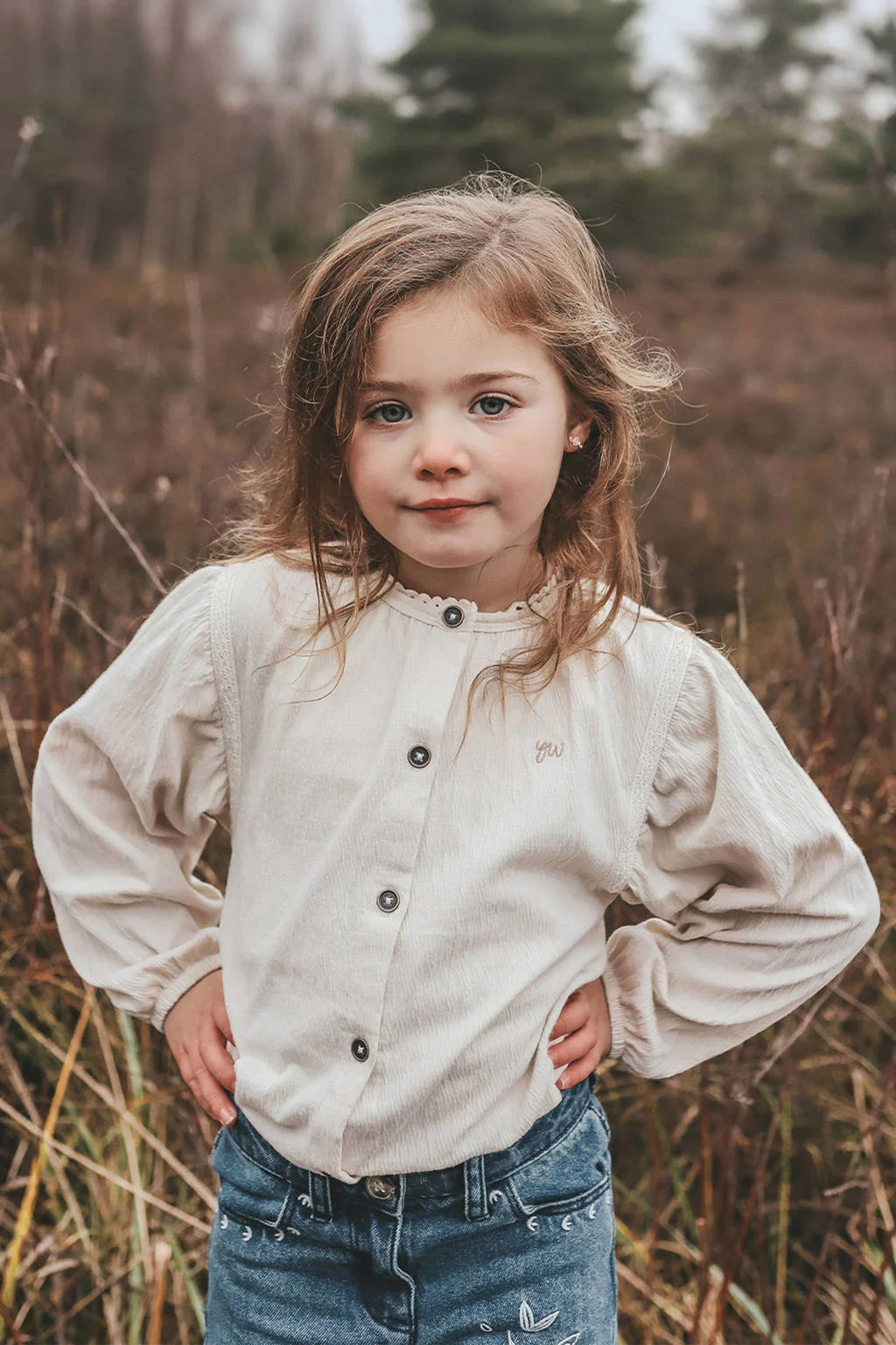 Your Wishes blouse ecru