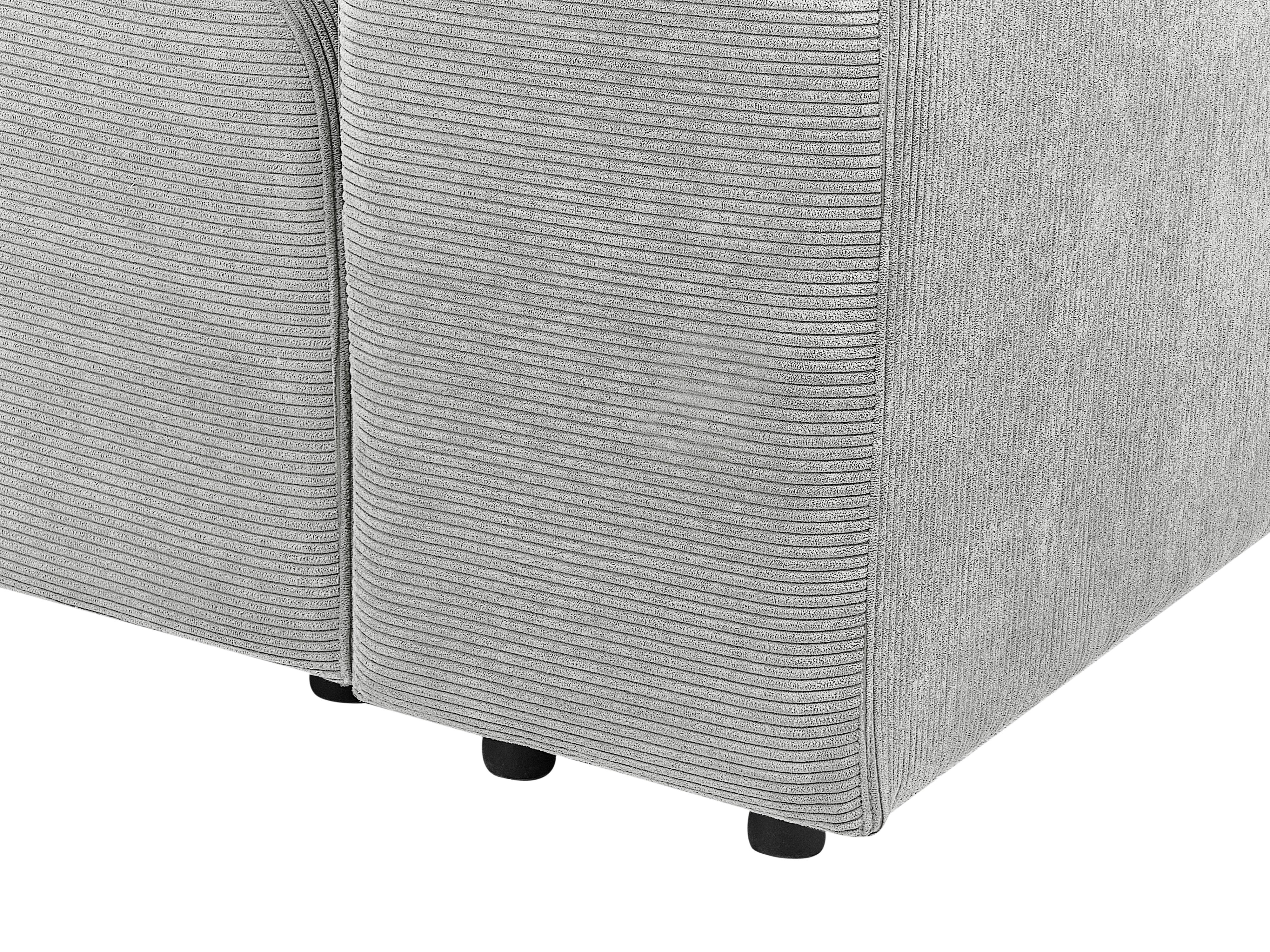 Modulaire bank 2-zits FALSTERBO Corduroy Grijs