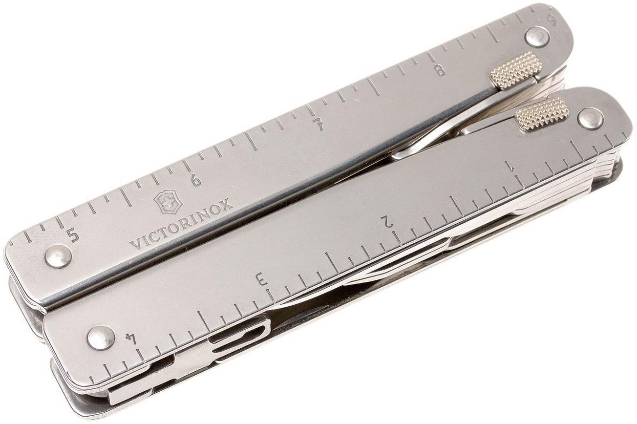 Victorinox SwissTool X Plus 3.0339.L multitool met ratel, lederen foedraal